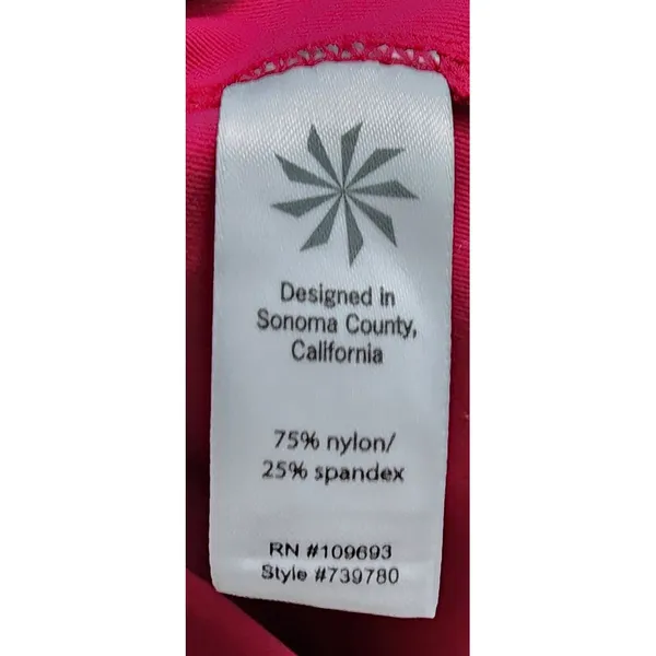 Athleta Vibrant Pink Athletic Shorts Comfortable Workout‎ Bottoms Size S - Image 4