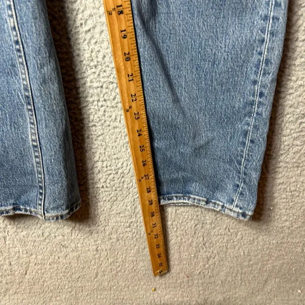 Abercrombie & Fitch‎ Jeans Womens 27/4 Blue '90s Straight Ultra High Rise Jeans - Image 7