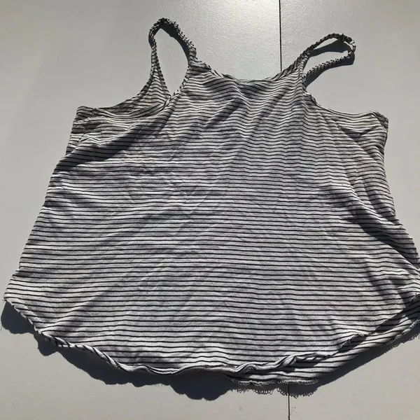 ❤️Zara trafaluc white with black strips tank top - Image 5
