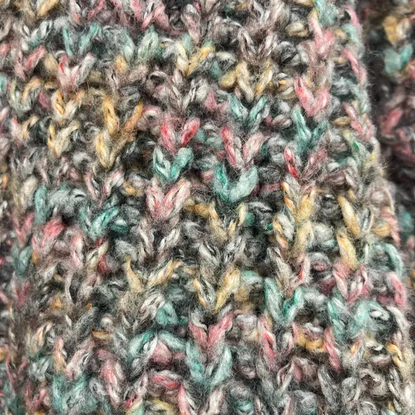 Urban Outfitters Casey Mock Neck Sweater S Multicolor Marled Relaxed Cozy Chic - Image 12