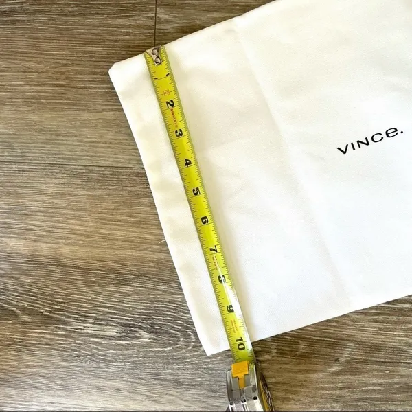Vince white small drawstring dust bag - Image 5