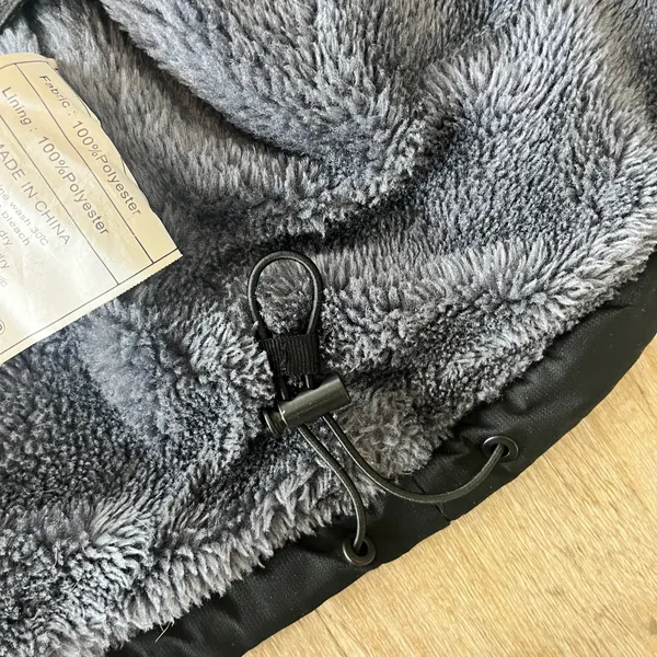 Unisex Wulful Black Heavy Duty Winter Coat - L - Image 8