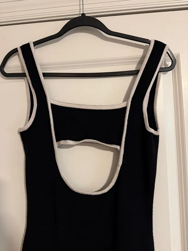 Peppermayo Cut-Out Black Dress - Image 3