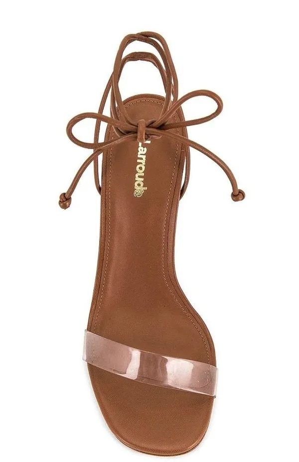 Larroude Gloria Heel Brown Size 5.5 - Image 4