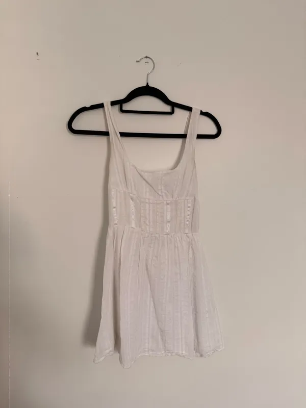 Princess Polly Dress Mini White - Image 6