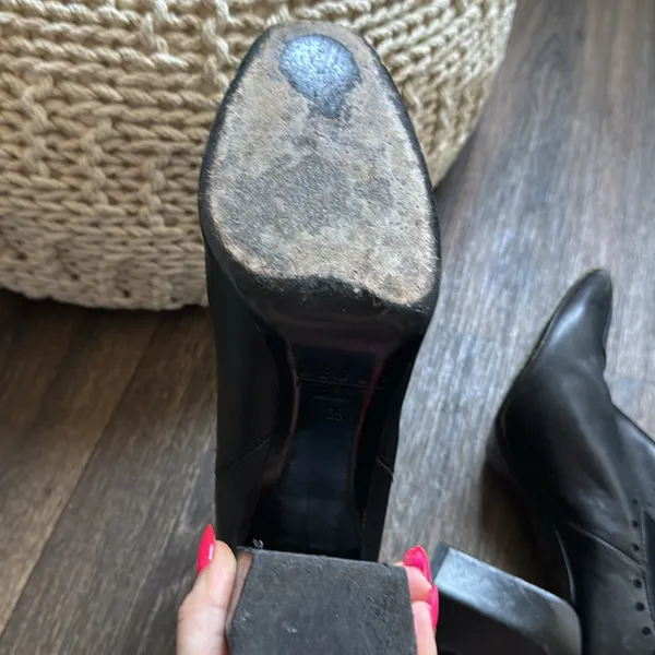 Reda Milan Black Boots Size 7 - Image 5
