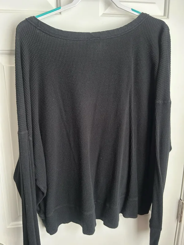 OFFLINE by Aerie Long Sleeve Waffle Top - Image 2