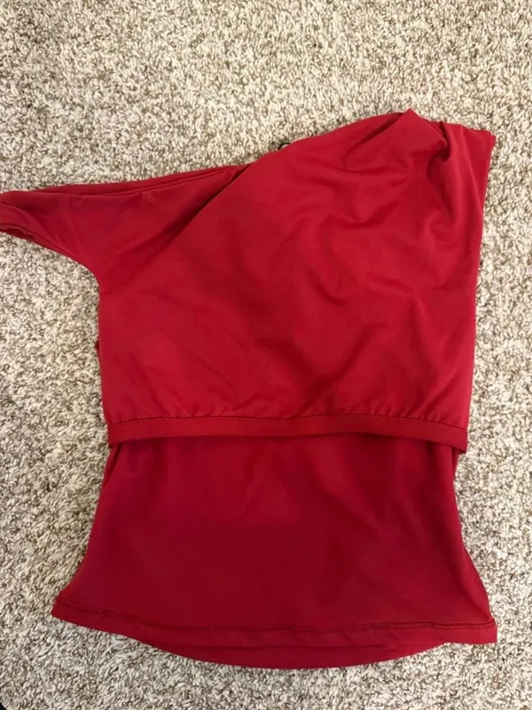 Princess Polly Red Off-Shoulder Top - Image 4