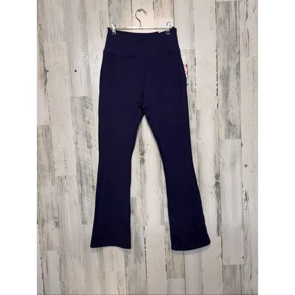 Level Up Active Fleece Lined Yoga Pants Women’s Small Purple Bootcut Athletic Le - Image 4
