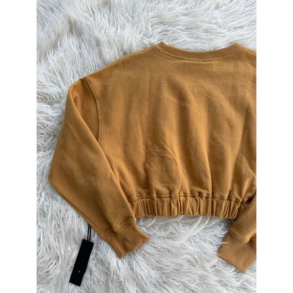 Civil Regime Cropped Sweatshirt Size Small - Image 6