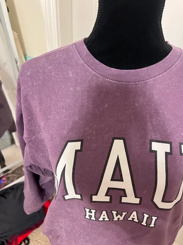 Purple maui crewneck - Image 2