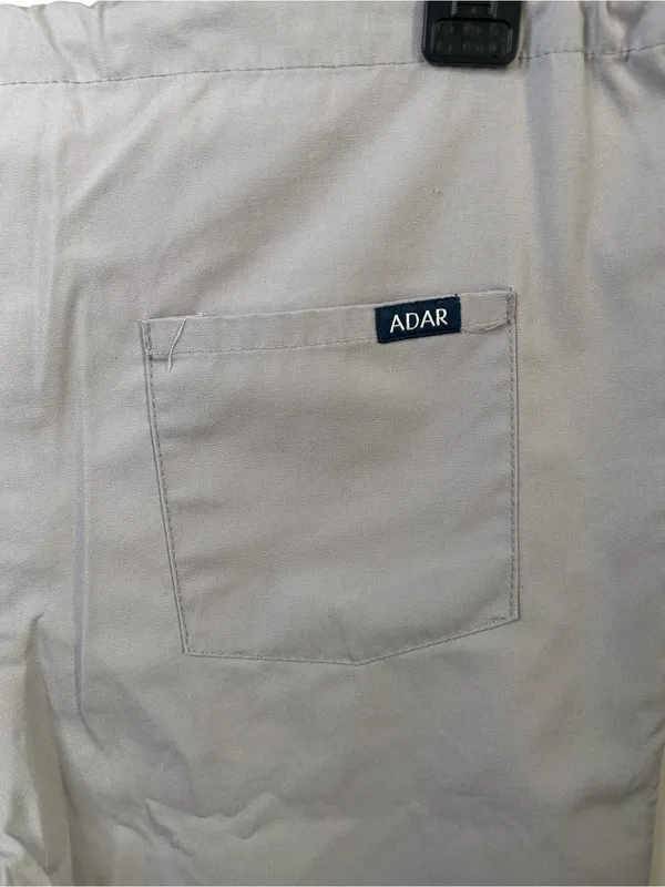 Excellent Preloved Condition Adar Gray Universal Scrub Uniform Drawstring Pant Size XS - Image 3