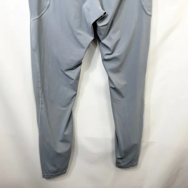 Halara Medium Leggings High Waisted Gray Side Pockets 7/8 Solid‎ Athleisure 704 - Image 4