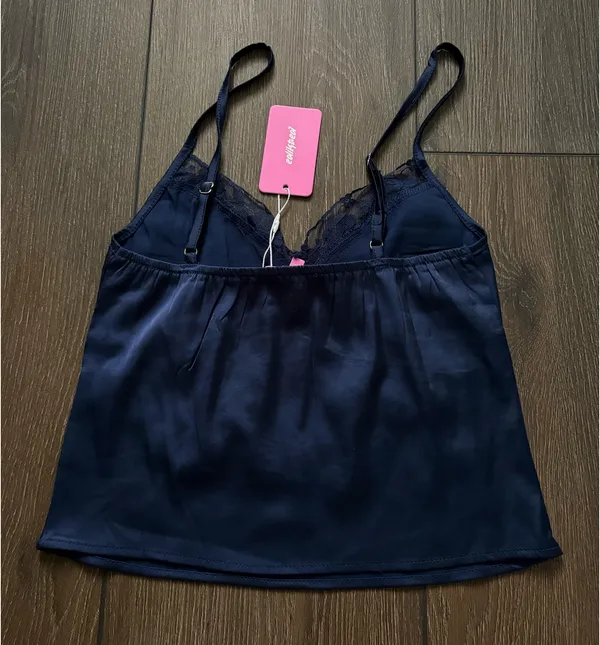 Edikted Lace and Satin Top - Image 4
