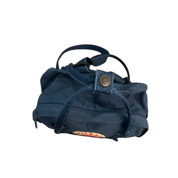 Fjallraven Kanken Mini Backpack Blue Vinylon F Travel Bag - Image 3