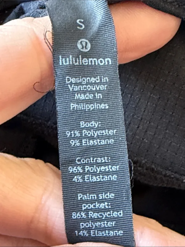 lululemon athletica Black Women's Track Joggers small - Image 4