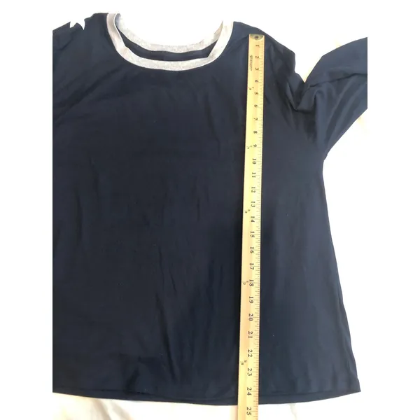 Cuddl Duds Blue Sleeping Dogs Stars Moon Print Pajama Set Size L Cozy Soft - Image 7