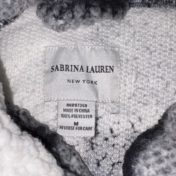 Cozy Checkered sherpa Jacket - Image 2