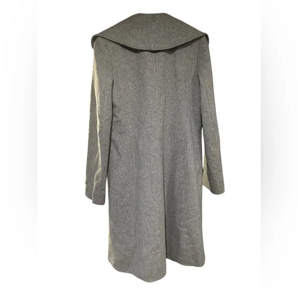 Fleurette 100 percent wool coat Gray Size 4 - Image 4
