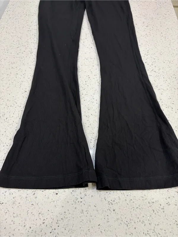 Lululemon Align High Rise Ribbed mini flare pants size 6 - Image 12