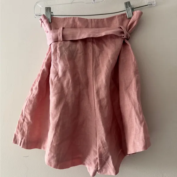 NEW!!‎ Etophe Studios Pink Tie Front Shorts - Image 3
