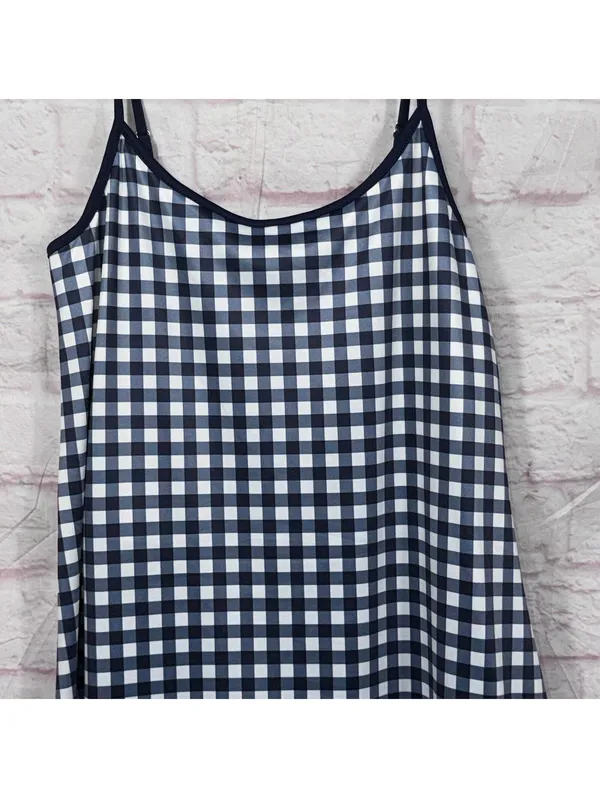 J. Crew Gingham Slip Dress - Size S NWT - Image 2