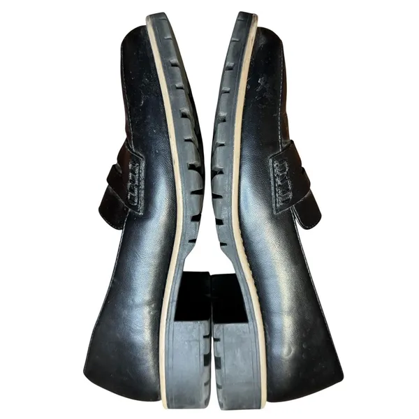 Dv Dolce Vita Shoes Womens Size 7.5 Black Catalina Loafer‎ Flats Lug Sole Casual - Image 6