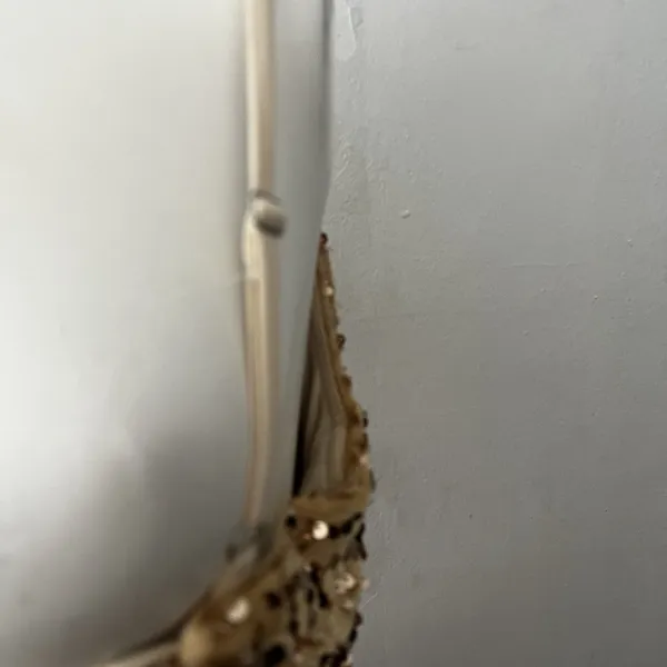Gold Sequin Fairy Prom Dress 8 Whimsical Dreamy Romantic Ethereal Tiered Formal - Image 6