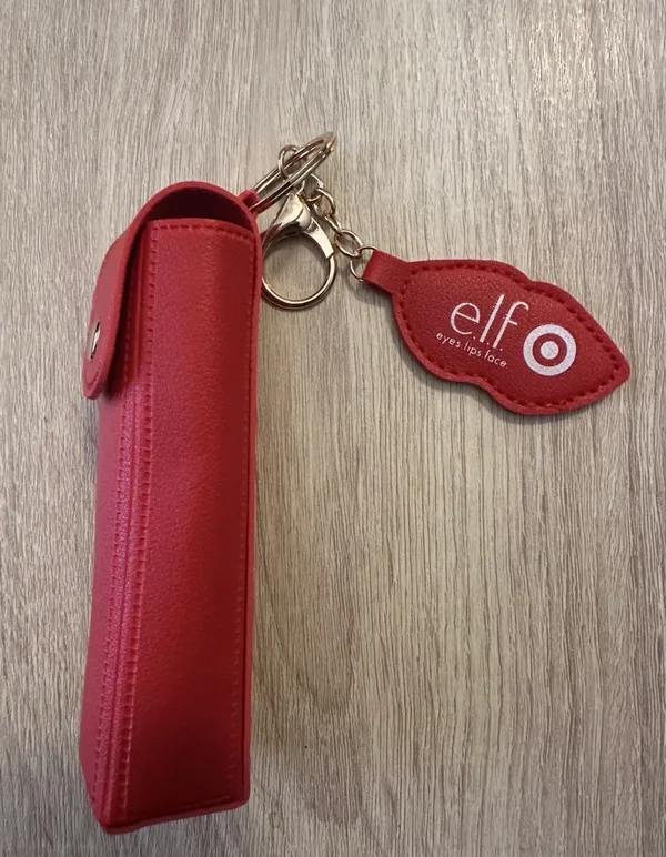 ELF Keychain for lipgloss/makeup with mirror new - Image 6