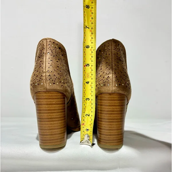 NEW Fergalicious peep-toe wedges Size 6 - Image 7