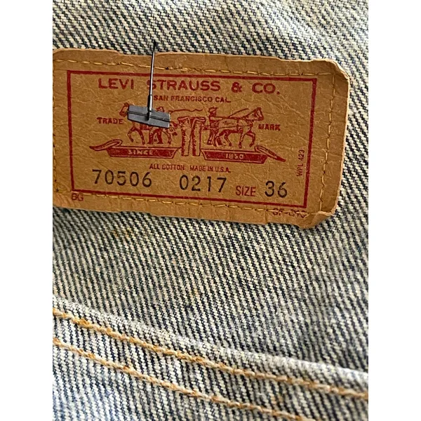 Vintage Levi's Denim‎ Jacket - Image 14