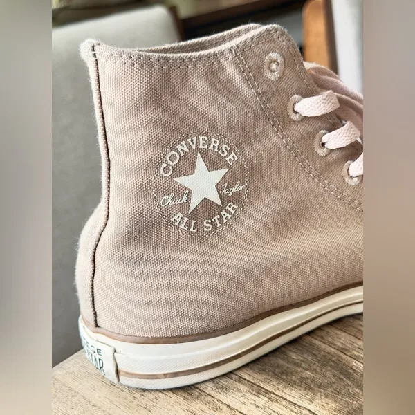 Converse Chuck Taylor All Star High Top "Parchment," "Oatmeal," or "Desert Sage. - Image 10
