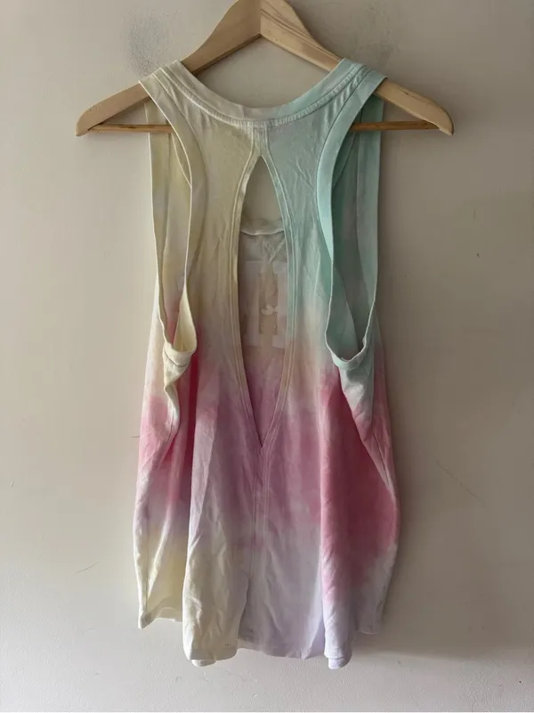 Victoria's Secret PINK Everyday Racerback Tank Top Tie Dye - Image 5