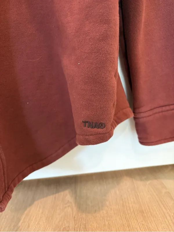 Aritzia TNA Cozy Fleece Boyfriend Button Up - Image 3