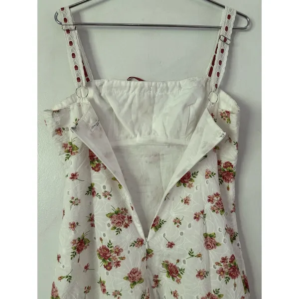 One & Only Collective Dress Size Large Romantic Feminine Lacey Bow - Image 8