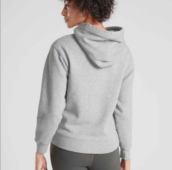 NWT! Athleta Gray 24/7 Hoodie - Image 2