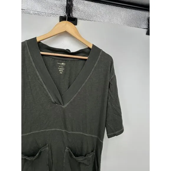 Natural Life Women Charlie One Piece Jumpsuit XS Green Cotton Oversized‎ Cotton - Image 6