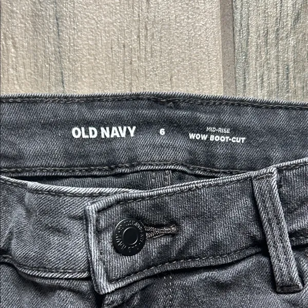 Old Navy Dark Gray Bootcut Jeans - Image 2