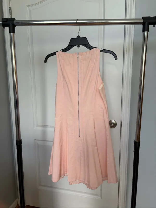 fab'rik Soft Blush Fit-and-Flare Mini Dress - Image 3