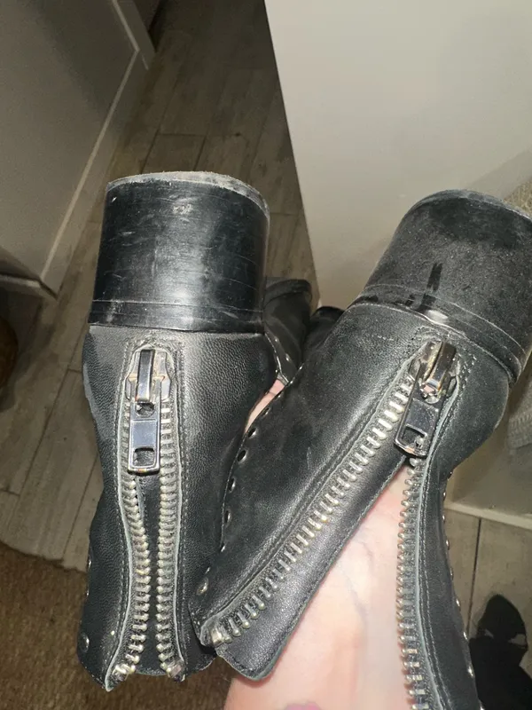 Steve Madden Booties Black Leather - Image 6