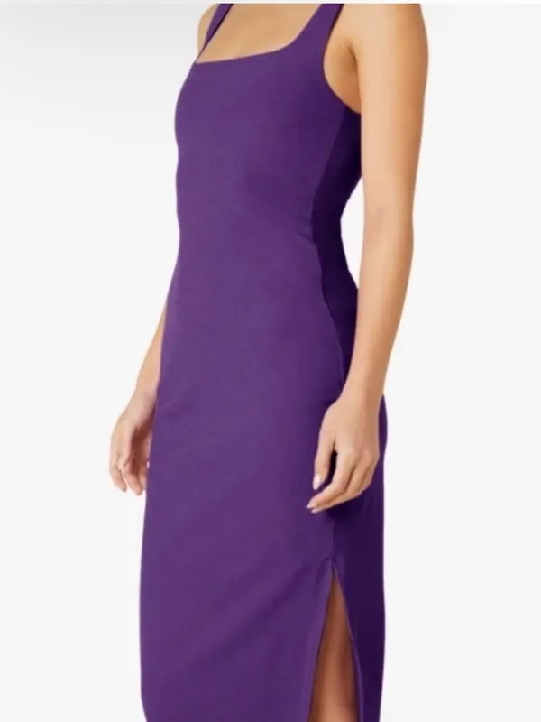 Beyond Yoga Spacedye Icon Midi Dress Size Small Purple - Image 2