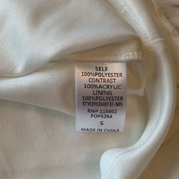 By the Lace-Sides White Lace Dress by Lush Size Small - Image 5