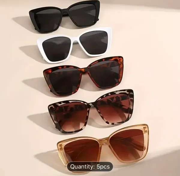 Women’s 5 Pairs Retro Cat - Image 3