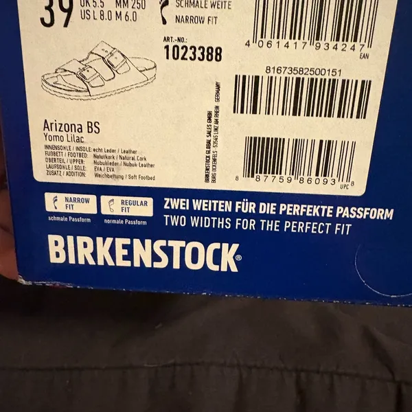 Birkenstock Yomo Lavender Pastel Arizona Sandals Super RARE color - Image 5