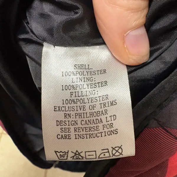 Aspen Women's Red and Black Quilted Vest - Image 7