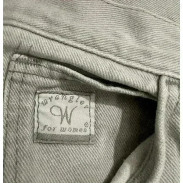 Wrangler Ladies Jeans Gray Size 9/10 Light Spot On Leg See Pictures j28 - Image 2