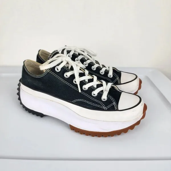Converse Chuck Taylor Run Star Hike Platform Black White - Image 3