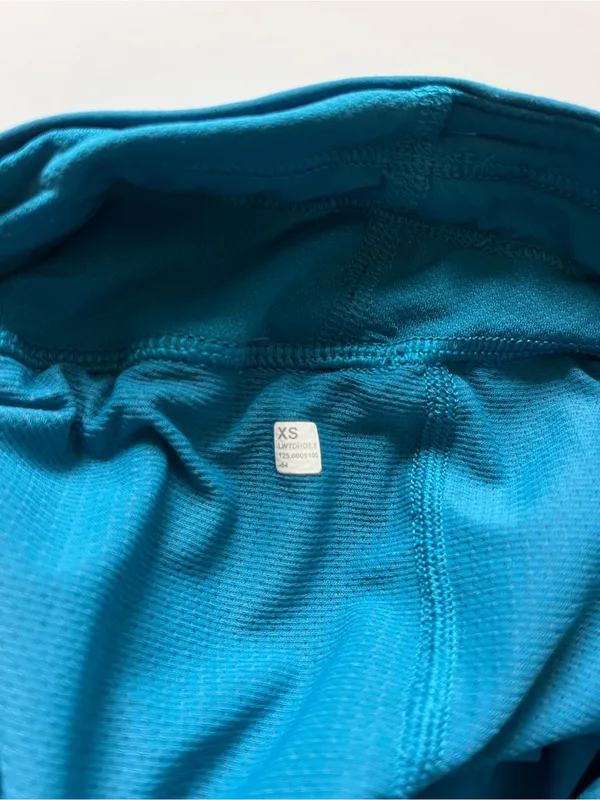 lululemon athletica Fast & Free High-Rise Classic Fit Split Short 3” - XS Blue - Image 3