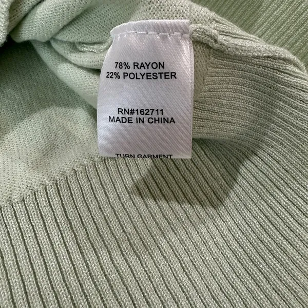 Hooked Up Saige‎ Green Knit Top - Image 7