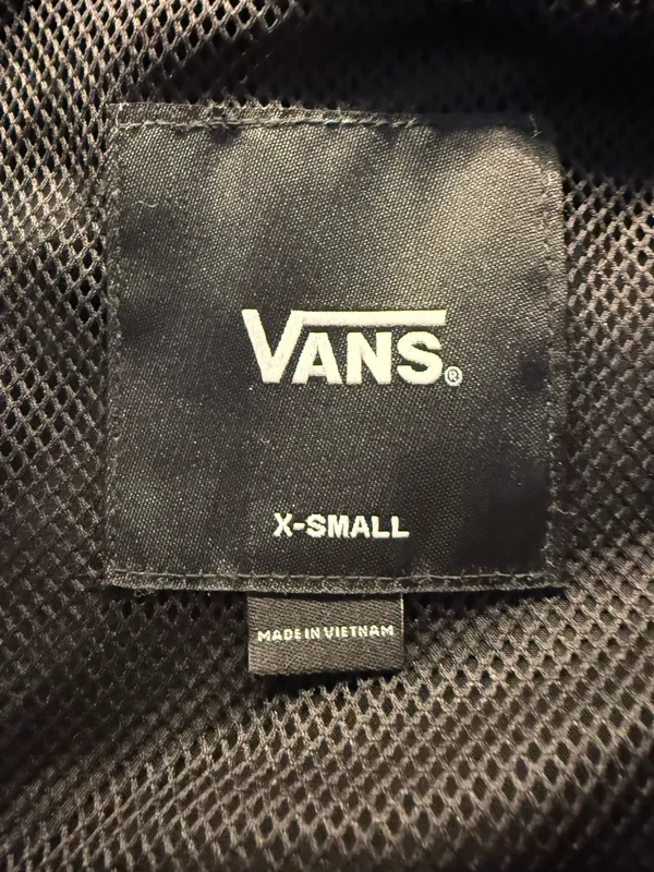 Vans Zip up Rain Jacket - Image 3